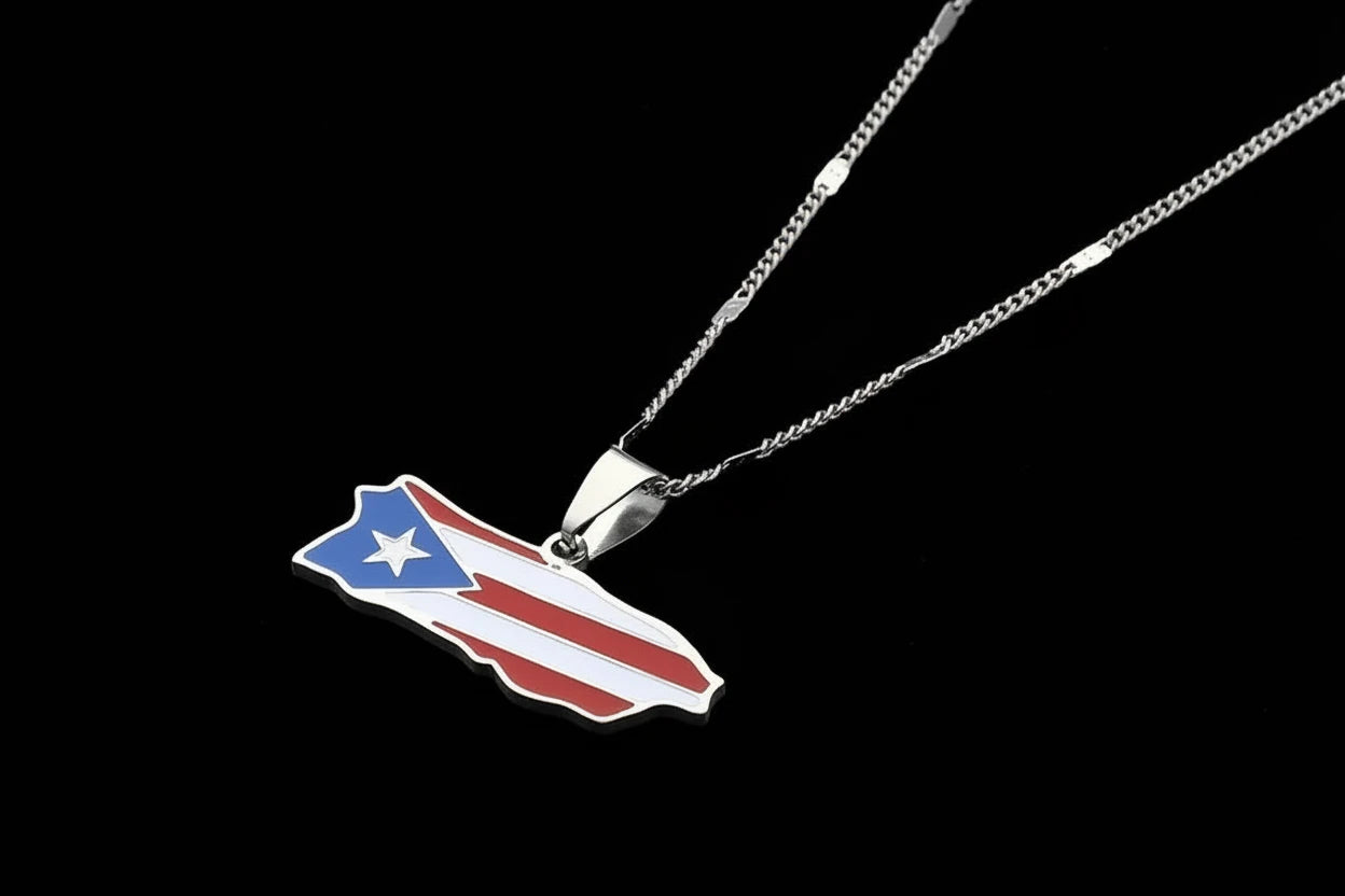 Puerto Rico Necklace (man & woman)