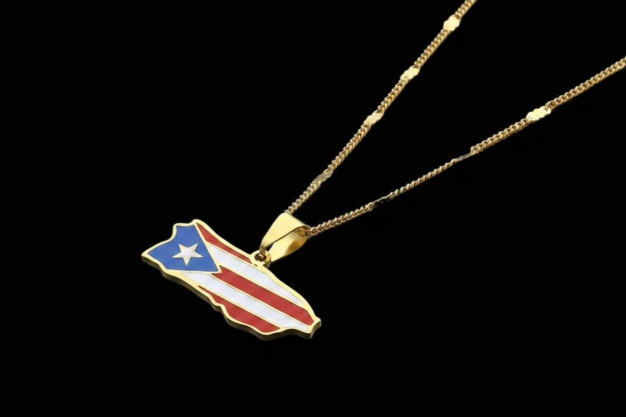 Puerto Rico Necklace (man & woman)
